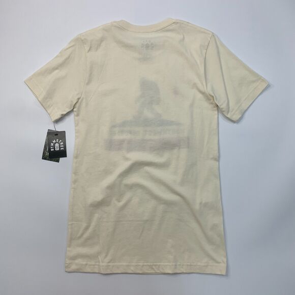 Northwest Republic T Shirt Mens S Small Cream Big Foot Sasquatch Cali Symmetree - Picture 8 of 10
